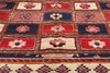 5 x 7 Vintage Persian Lori Checkerboard Rug 78860