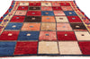 5 x 7 Vintage Persian Lori Checkerboard Rug 78879