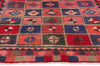 5 x 8 Vintage Persian Lori Checkerboard Rug 78872