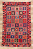 5 x 8 Vintage Persian Lori Checkerboard Rug 78872