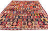 5 x 8 Vintage Persian Lori Checkerboard Rug 78877