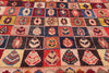 5 x 8 Vintage Persian Lori Checkerboard Rug 78877