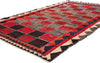 5 x 9 Vintage Persian Lori Checkerboard Rug 78861