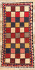 5 x 9 Vintage Persian Lori Checkerboard Rug 78891