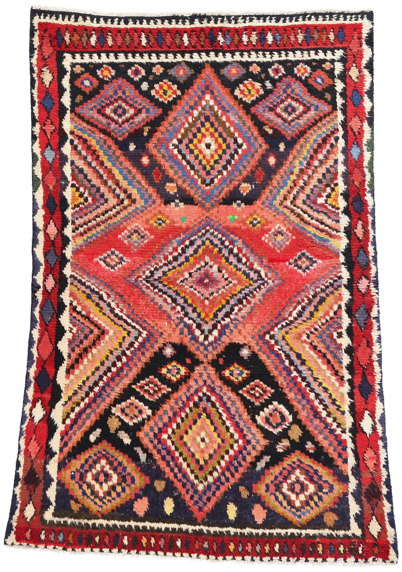 6 x 8 Vintage Persian Lori Rug 78864