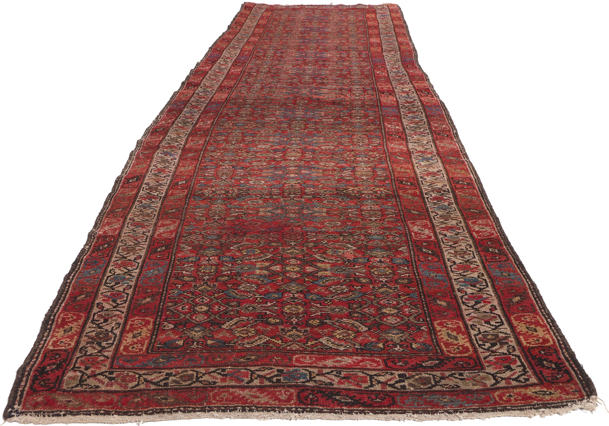 3 x 13 Antique Persian Malayer Rug 76833