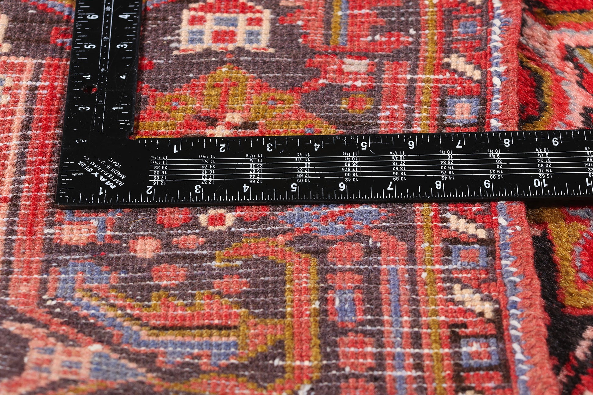 8 x 10 Vintage Persian Heriz Rug 90001