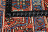 8 x 11 Antique Persian Heriz Rug 90007