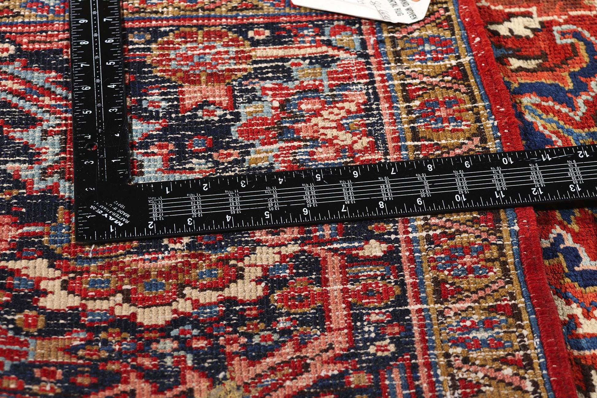 8 x 11 Vintage Persian Heriz Rug 90002
