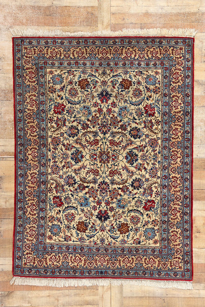 5 x 7 Vintage Persian Isfahan Rug 78680