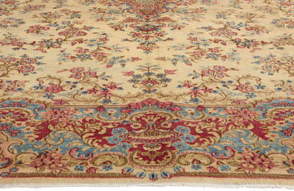 10 x 13 Vintage Persian Kerman Rug 74920