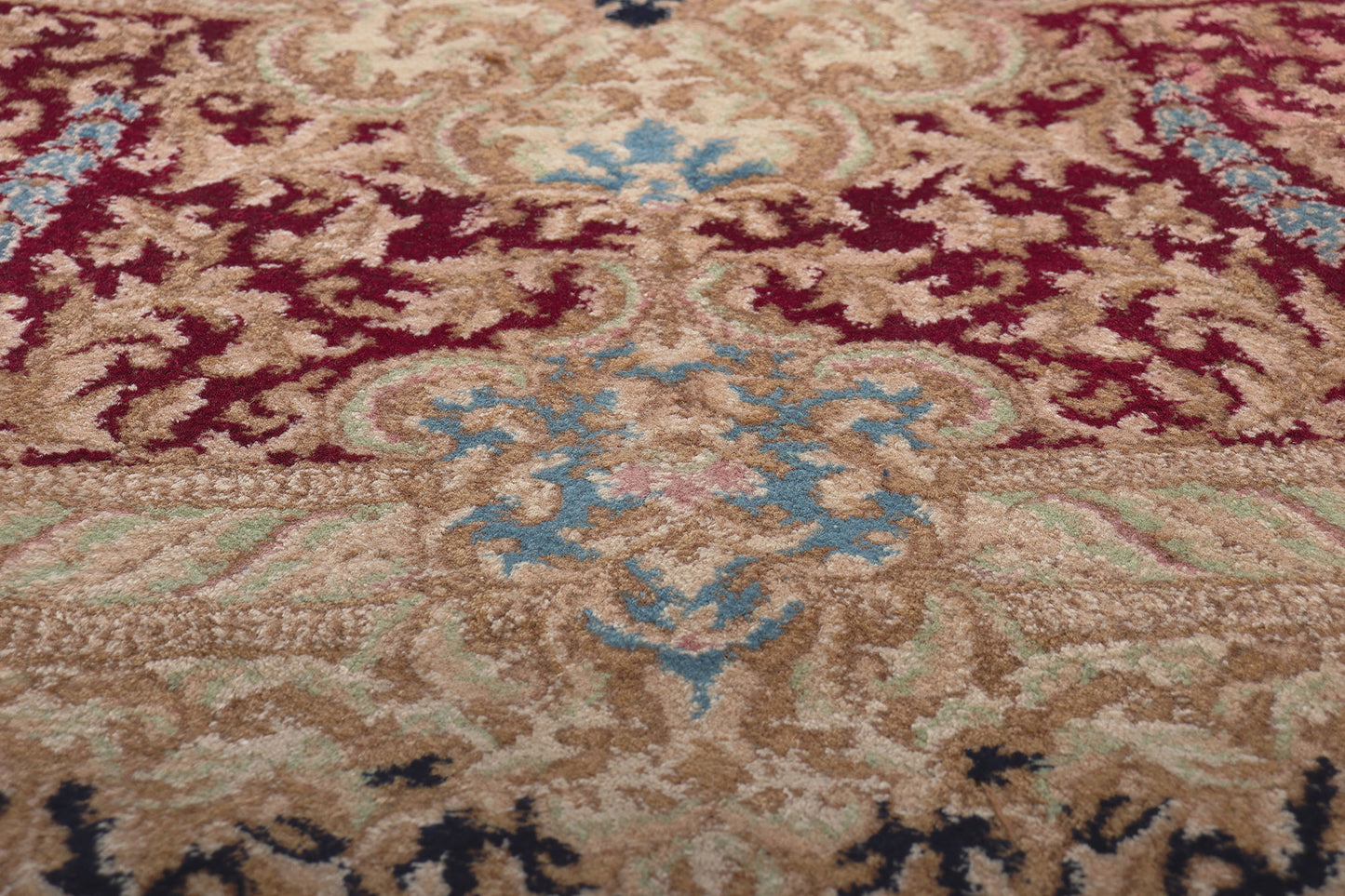 12 x 18 Vintage Persian Kerman Rug 78335