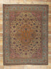 9 x 12 Antique-Worn Persian Kerman Rug 78297