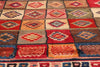 6 x 9 Vintage Persian Lori Checkerboard Rug 78881