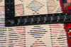 6 x 9 Vintage Persian Lori Diamond Medallion Rug 78882