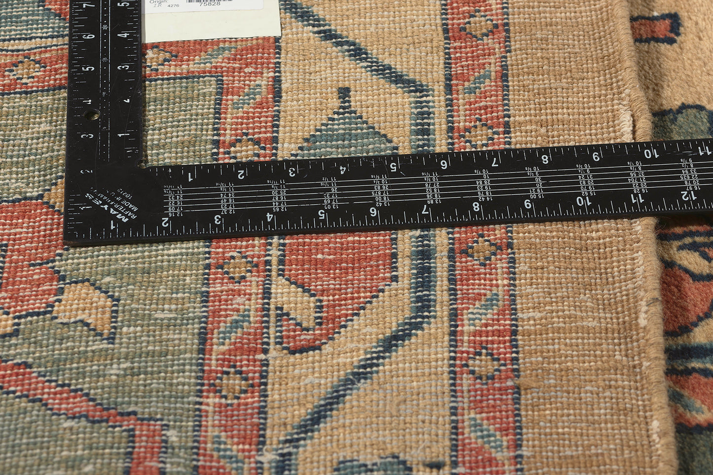 13 x 18 Vintage Persian Mahal Rug 75828