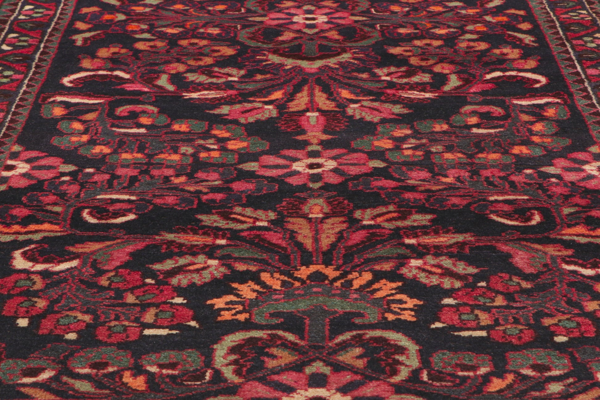 4 x 10 Vintage Persian Malayer Rug 61063
