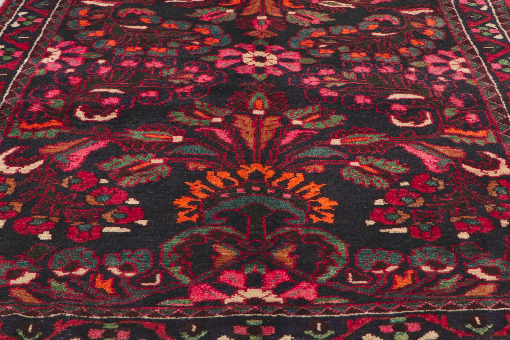 4 x 10 Vintage Persian Malayer Rug 61068