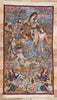 4 x 7 Vintage Persian Mashhad Pictorial Rug 78898