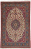 4 x 7 Vintage Persian Qum Rug 78689