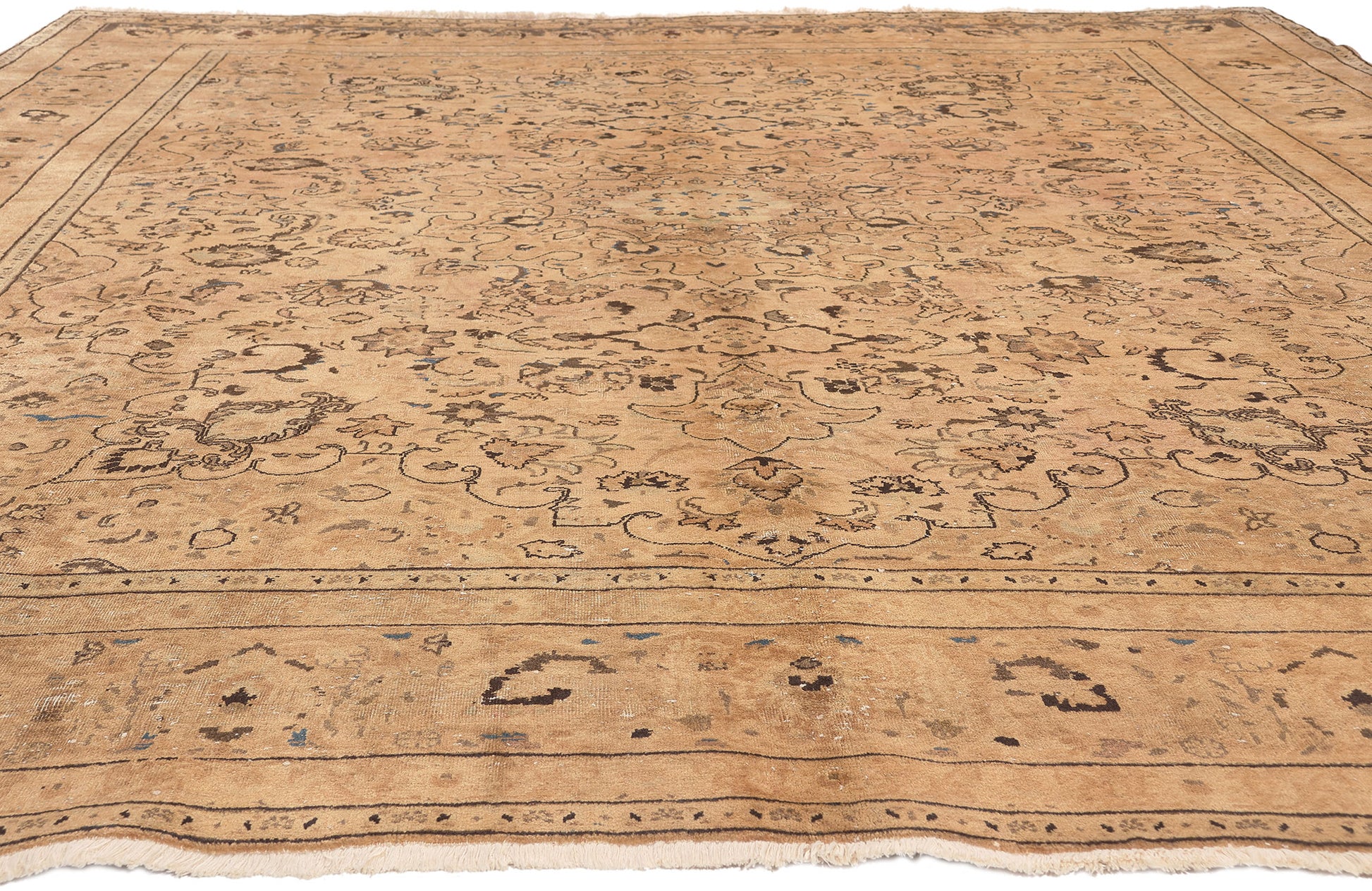 10 x 12 Vintage Persian Khorassan Rug 76445