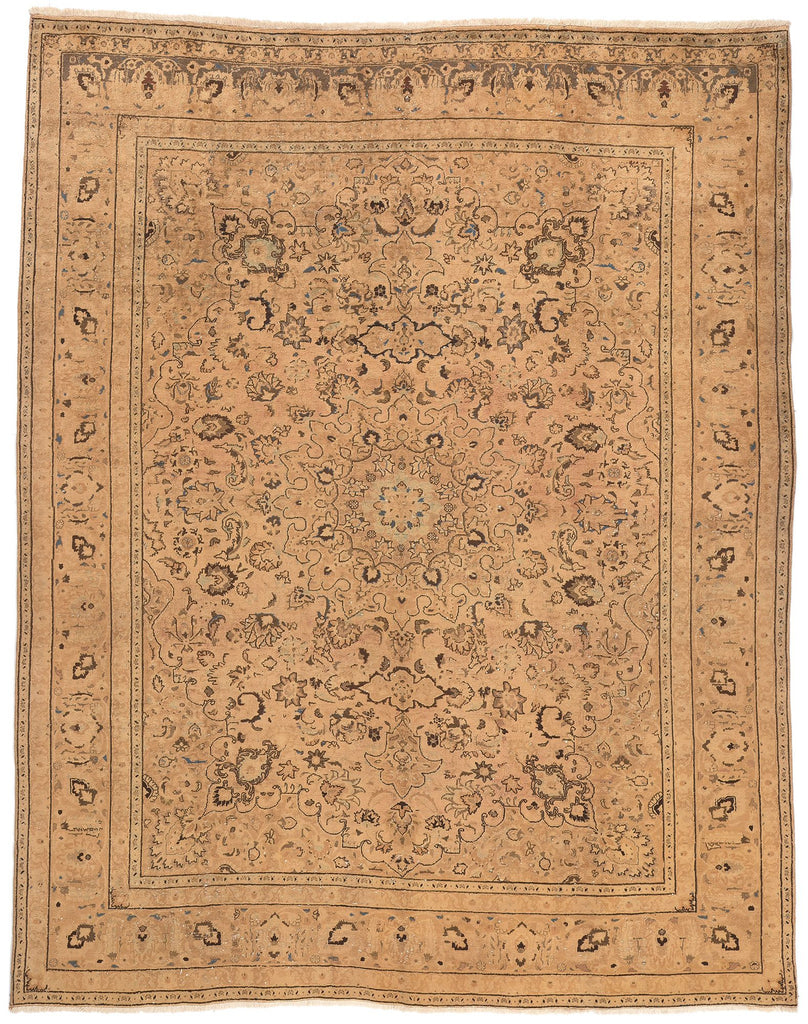 10 x 12 Vintage Persian Khorassan Rug 76445