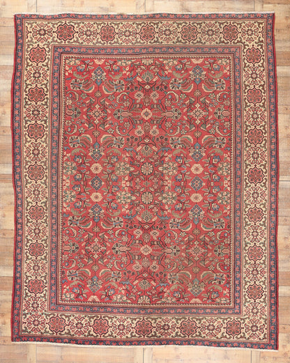 10 x 12 Vintage Persian Mahal Rug 75614