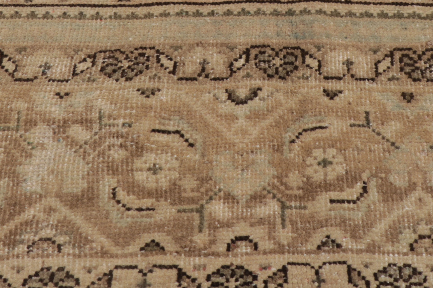 10 x 13 Vintage Persian Mahal Rug 53729