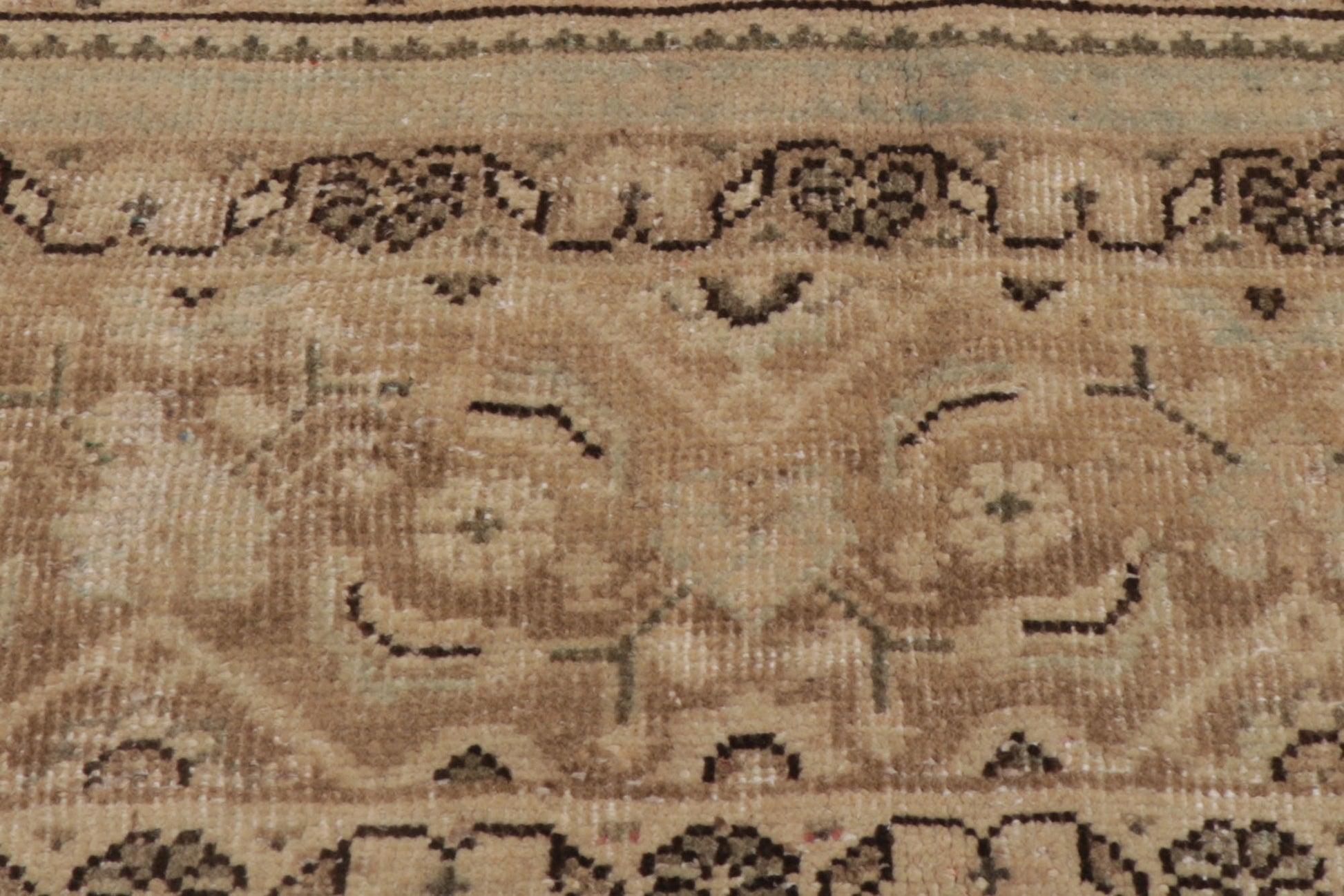 10 x 13 Vintage Persian Mahal Rug 53729
