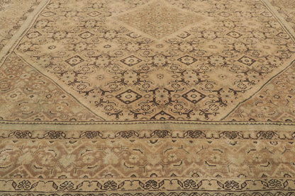 10 x 13 Vintage Persian Mahal Rug 53729