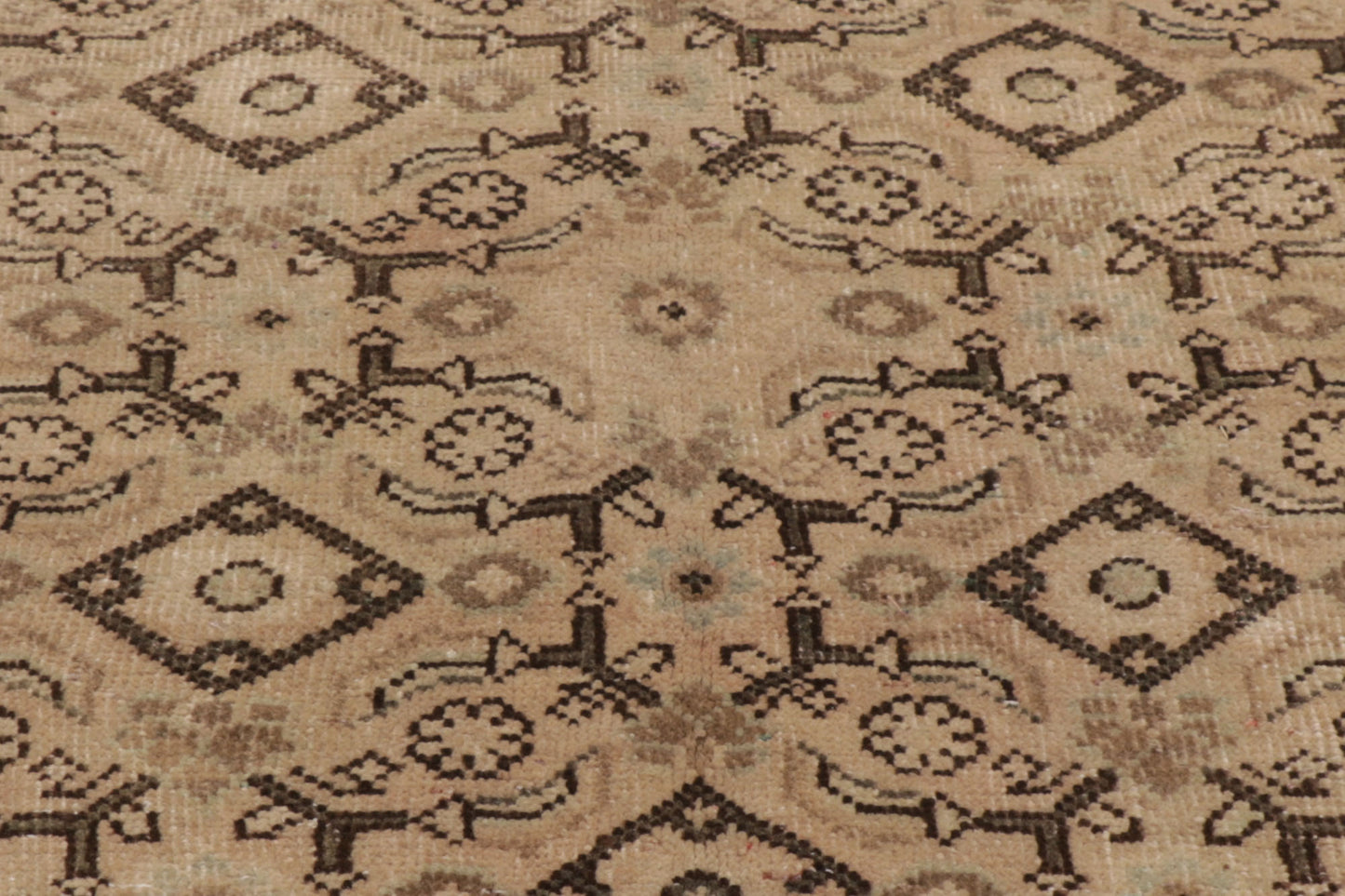 10 x 13 Vintage Persian Mahal Rug 53729