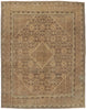 10 x 13 Vintage Persian Mahal Rug 53729