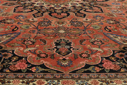 10 x 13 Vintage Persian Mashhad Rug 75141