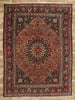 10 x 13 Vintage Persian Mashhad Rug 75141