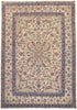 10 x 14 Vintage Persian Yazd Rug 76490