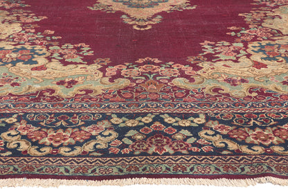 10 x 14 Vintage Persian Mahal Rug 73804