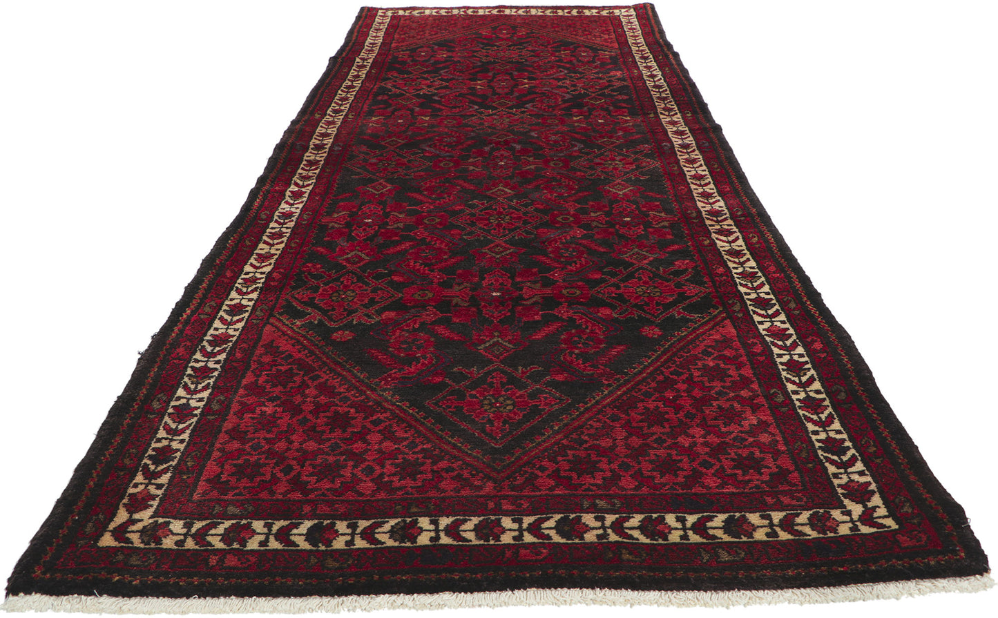3 x 10 Vintage Persian Malayer Rug 61036