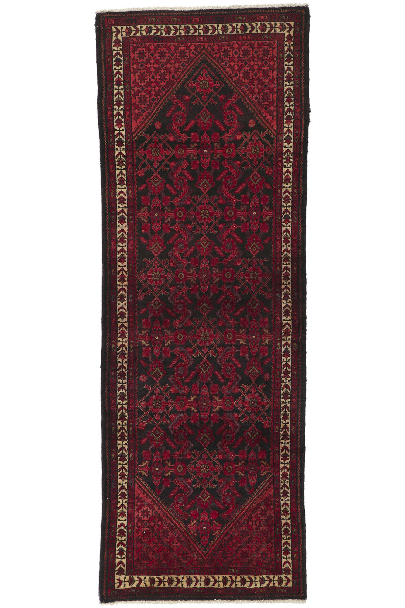 3 x 10 Vintage Persian Malayer Rug 61036