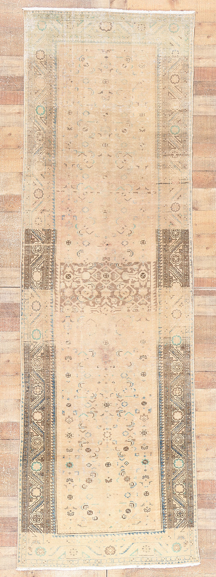 3 x 11 Vintage Persian Malayer Rug 61267
