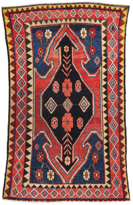 3 x 7 Vintage Persian Lori Rug 78885