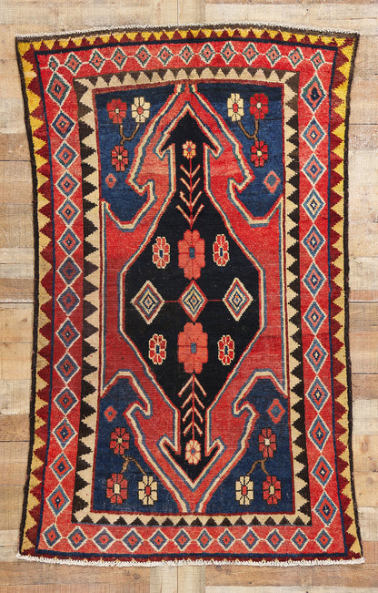 3 x 7 Vintage Persian Lori Rug 78885