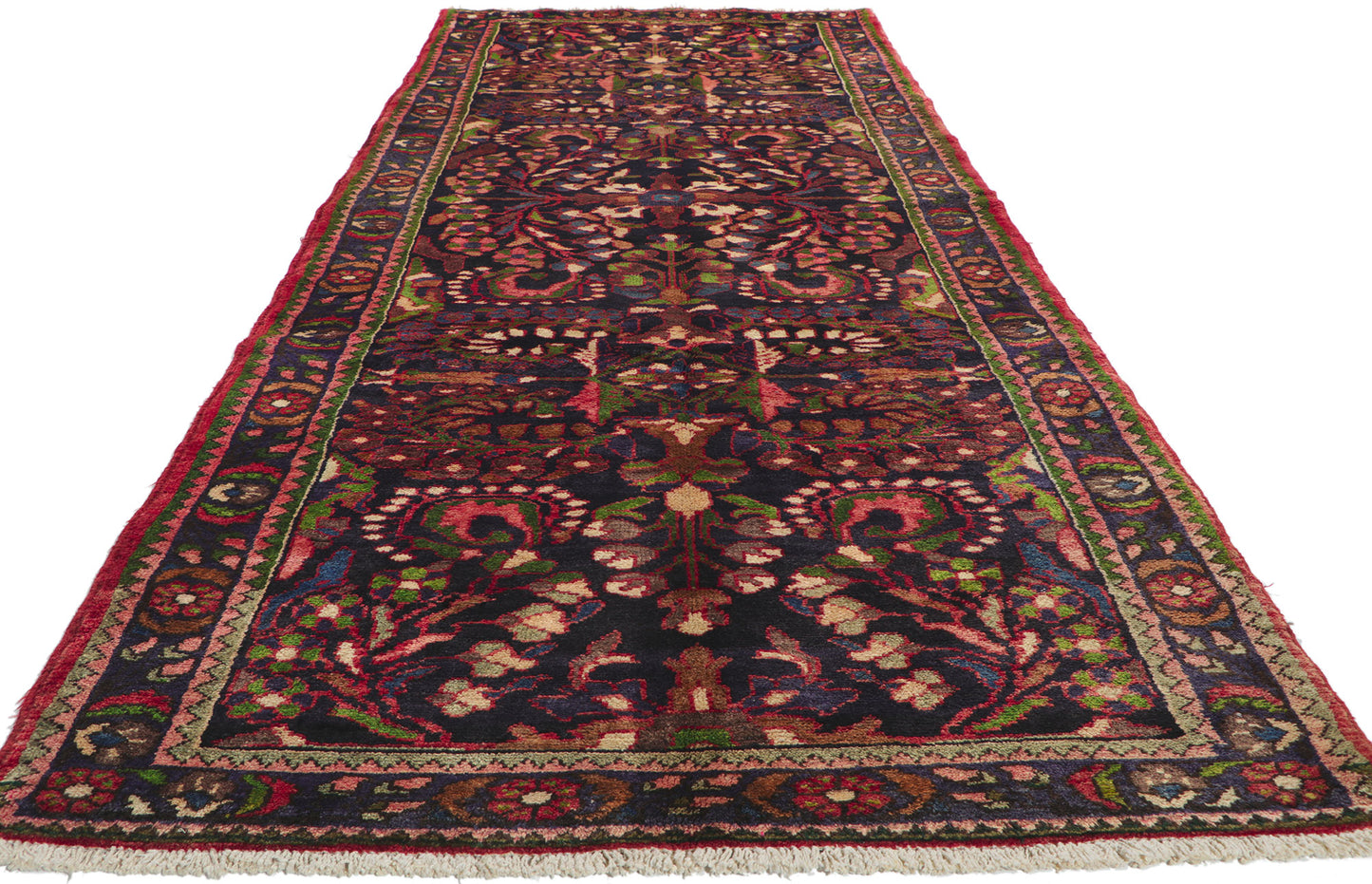 4 x 10 Vintage Persian Malayer Rug 61047