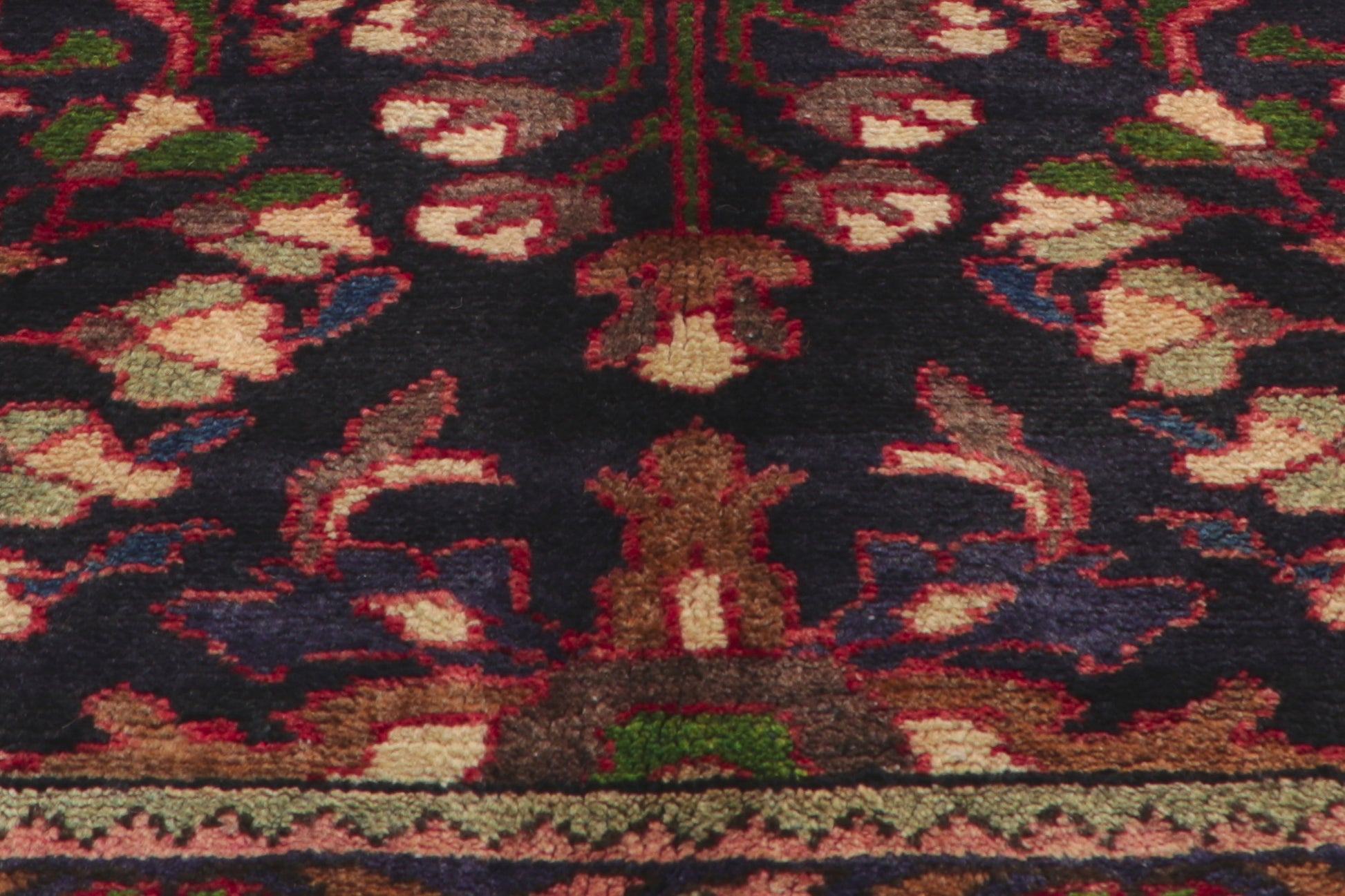 4 x 10 Vintage Persian Malayer Rug 61047