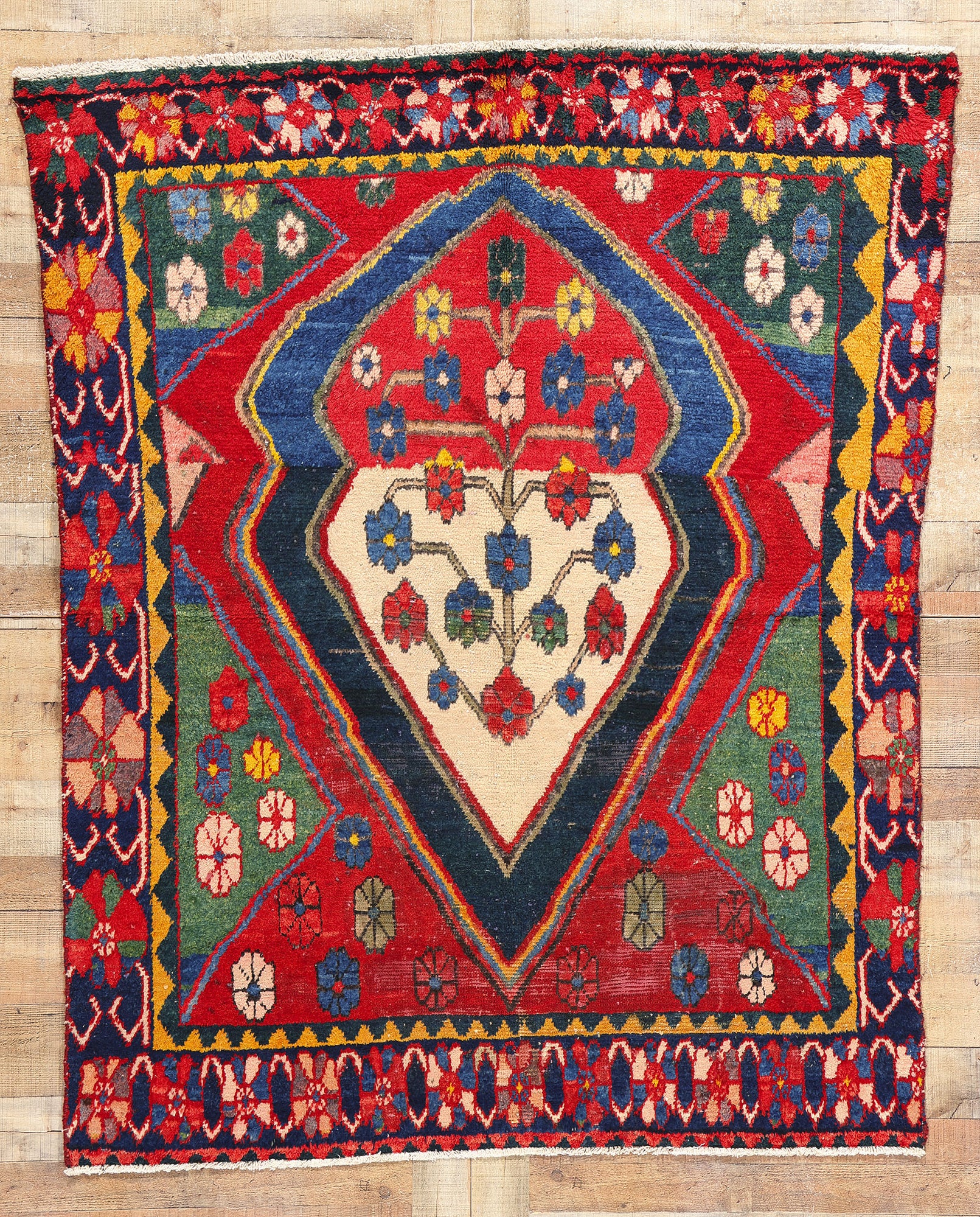 5 x 6 Vintage Persian Lori Rug 78878