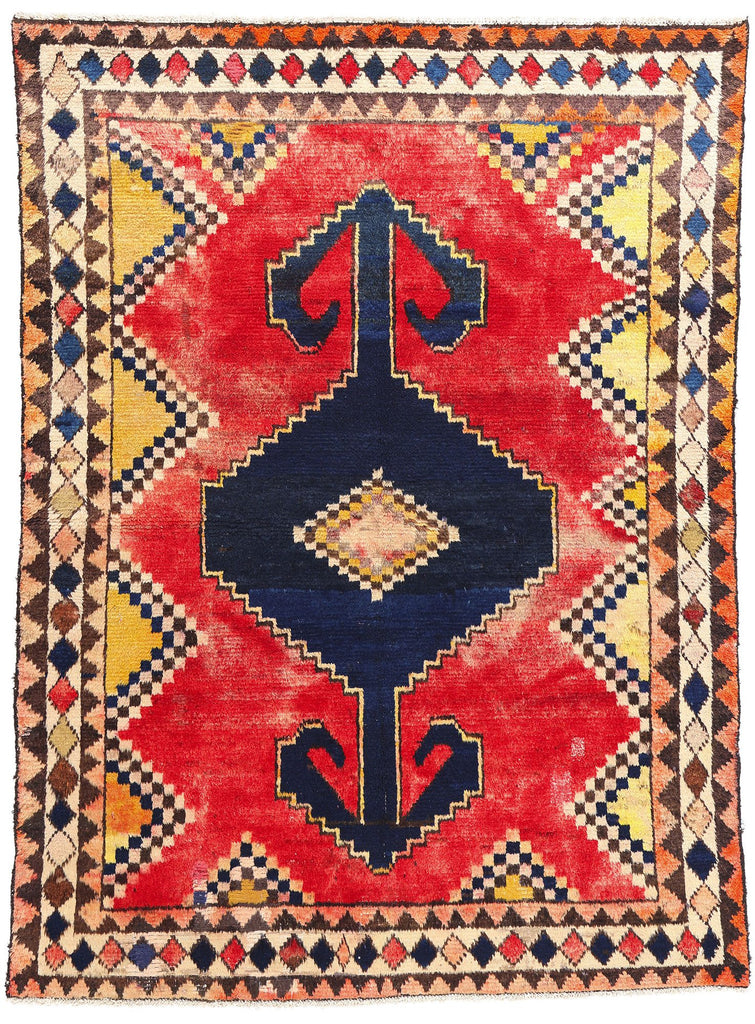 5 x 7 Vintage Persian Lori Rug 78865