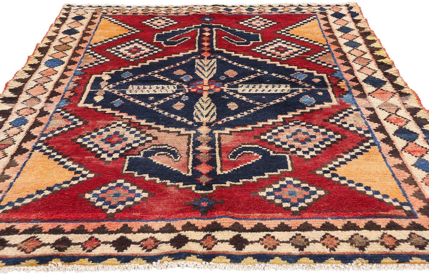 5 x 7 Vintage Persian Lori Rug 78869