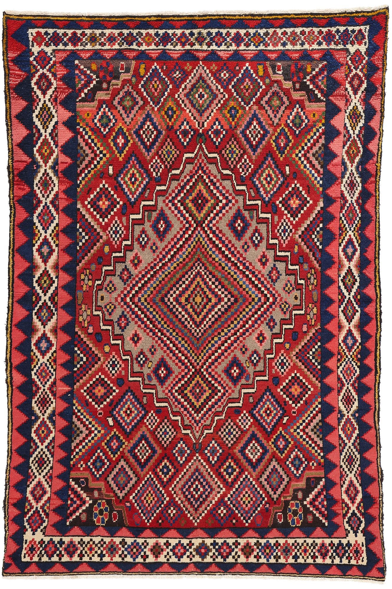 5 x 8 Vintage Persian Lori Rug 78856