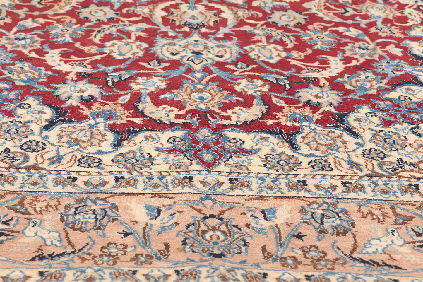 5 x 8 Vintage Persian Nain Rug 78661