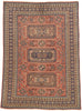 7 x 10 Vintage Persian Ardabil Rug 74930