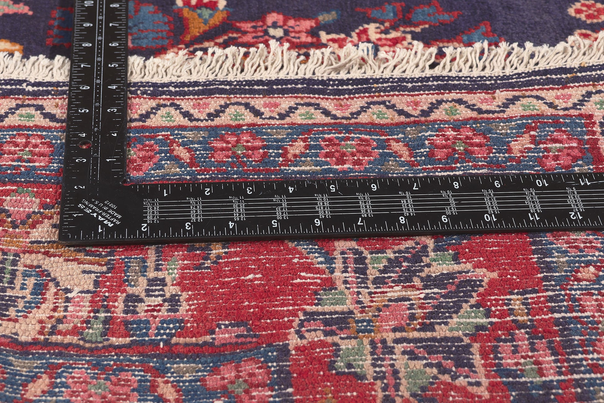 7 x 10 Vintage Persian Mehraban Rug 76024